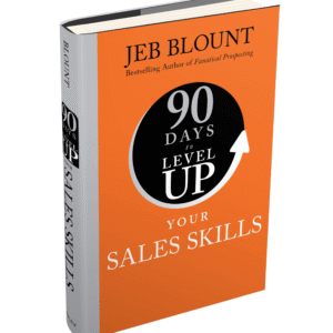 In 90 Days to Level Up Your Sales Skills, bestselling author and world-renowned sales trainer and leader, Jeb Blount, delivers a groundbreaking new guide to unlocking your sales potential and reaching new professional heights. This hands-on, no-BS roadmap to sales success is perfect for anyone who’s new to sales, stepping into a sales leadership role for the first time, and seasoned salespeople seeking to enhance their selling techniques.